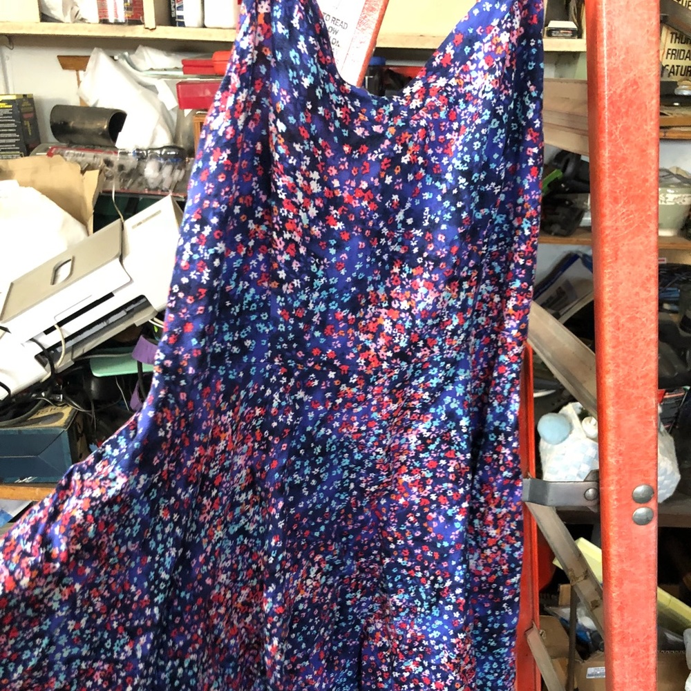 Flower skater dress